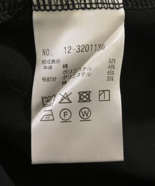 PLST（プラステ）Tシャツ・カットソー 黒 サイズ:M レディース/2200631650027