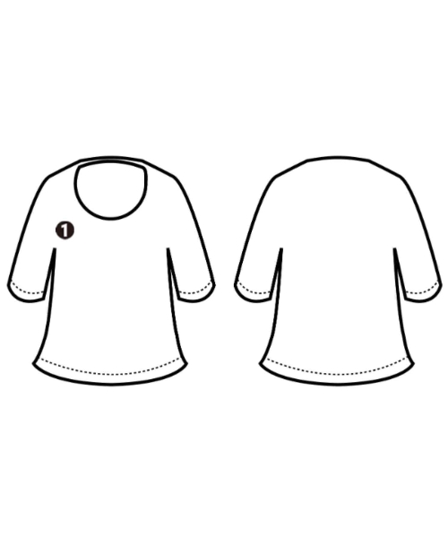 PLST（プラステ）ブラウス 青 サイズ:L レディース/2200619258061