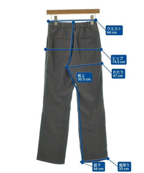 PLST（プラステ）スラックス グレー サイズ:XS レディース/2200636492028