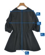 PLST（プラステ）ブラウス 黒 サイズ:XS レディース/2200622080116