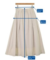PLST（プラステ）ロング・マキシ丈スカート ベージュ サイズ:L レディース/2200620023054
