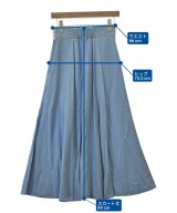 PLST（プラステ）ロング・マキシ丈スカート 青 サイズ:M レディース/2200620379045