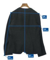 PLST（プラステ）ノーカラージャケット 黒 サイズ:M レディース/2200621849066