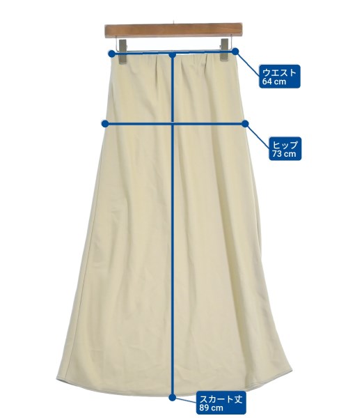 PLST（プラステ）ロング・マキシ丈スカート ベージュ サイズ:M レディース/2200621849196