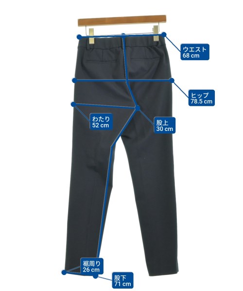 PLST（プラステ）スラックス 紺 サイズ:S レディース/2200633470029