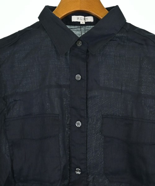 PLST（プラステ）カジュアルシャツ 紺 サイズ:M レディース/2200631628163