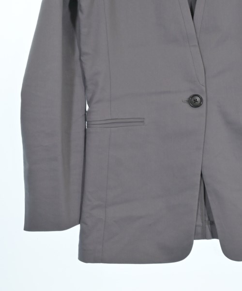 PLST（プラステ）ノーカラージャケット グレー サイズ:XS レディース/2200626344030