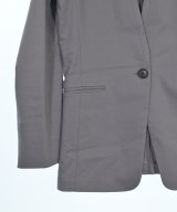 PLST（プラステ）ノーカラージャケット グレー サイズ:XS レディース/2200626344030