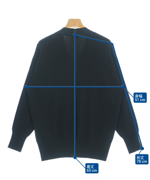 PLST（プラステ）カーディガン 黒 サイズ:M レディース/2200627192128