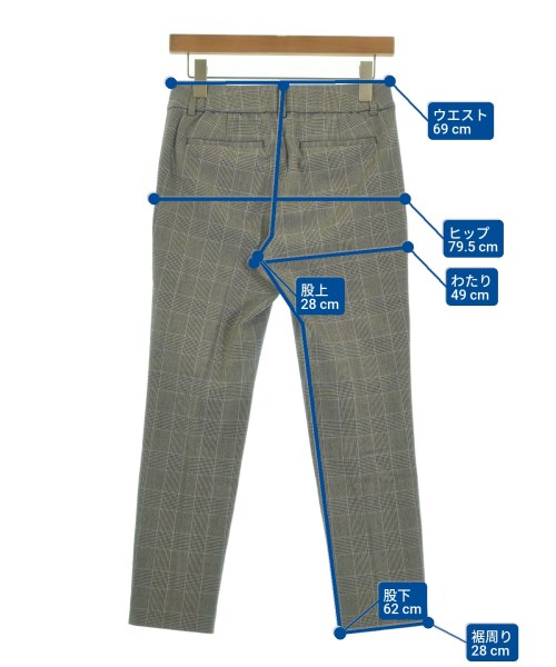 PLST（プラステ）クロップドパンツ グレー サイズ:S レディース/2200628948021