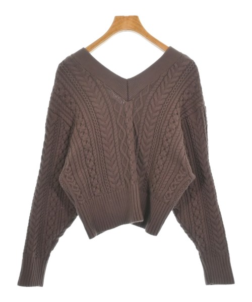 PLST（プラステ）カーディガン 茶 サイズ:S レディース/2200636724020