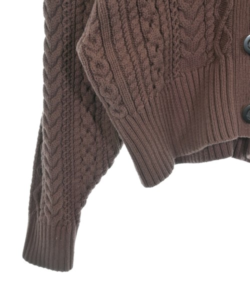 PLST（プラステ）カーディガン 茶 サイズ:S レディース/2200636724020