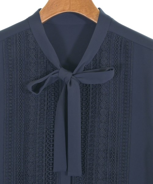 PLST（プラステ）ブラウス 紺 サイズ:L レディース/2200629364035