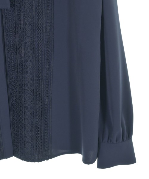 PLST（プラステ）ブラウス 紺 サイズ:L レディース/2200629364035