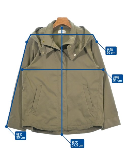 PLST（プラステ）ブルゾン カーキ サイズ:M レディース/2200641437014