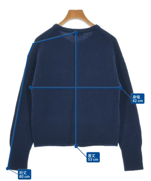 PLST（プラステ）カーディガン 青 サイズ:M レディース/2200625292035