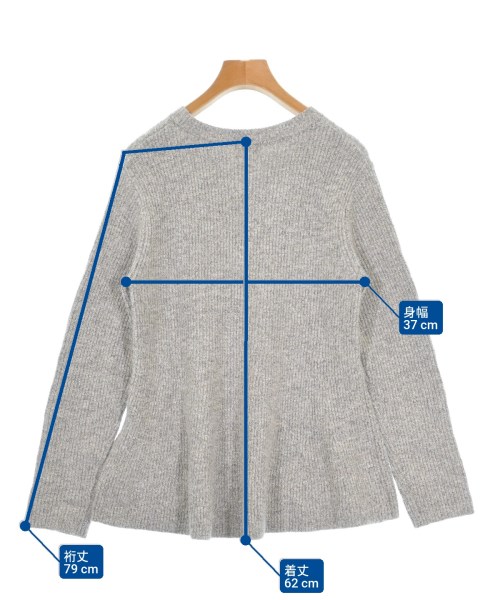 PLST（プラステ）ニット・セーター グレー サイズ:M レディース/2200634118180