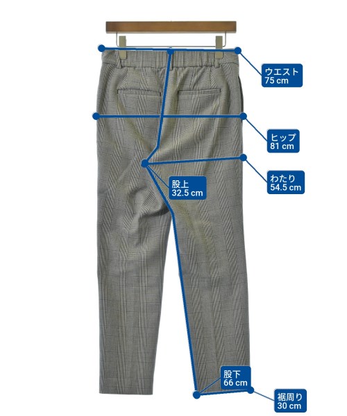 PLST（プラステ）スラックス グレー サイズ:M レディース/2200621534016