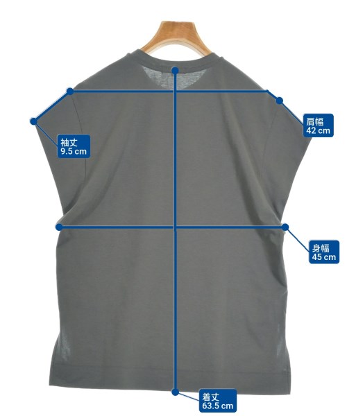 PLST（プラステ）Tシャツ・カットソー グレー サイズ:S レディース/2200622129013