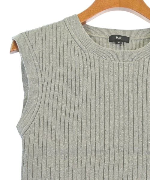 PLST（プラステ）ベスト/ノースリーブ グレー サイズ:M レディース/2200615082028