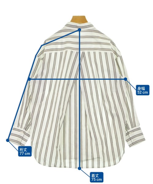 PLST（プラステ）カジュアルシャツ 白 サイズ:M レディース/2200617026051