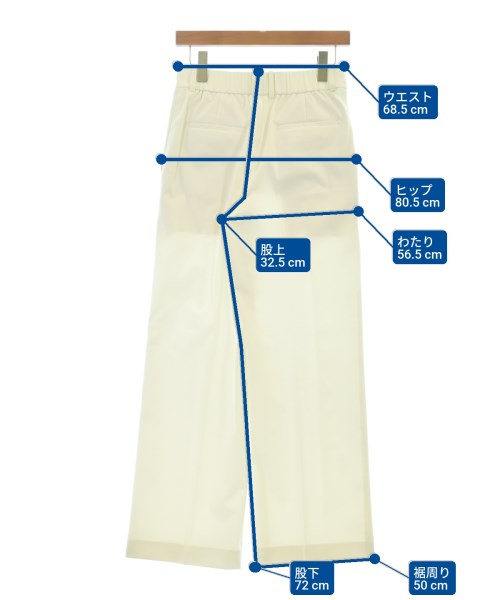 PLST（プラステ）スラックス 白 サイズ:M レディース/2200625693078