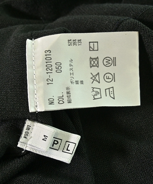PLST（プラステ）カーディガン 黒 サイズ:M レディース/2200615316239