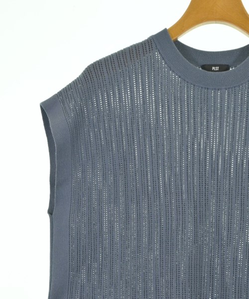 PLST（プラステ）ニット・セーター 青 サイズ:M レディース/2200617325130