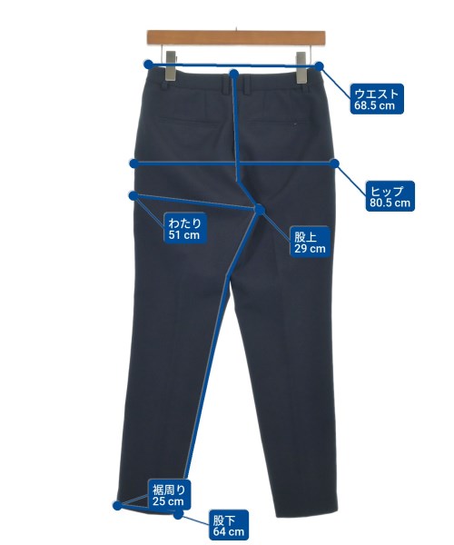 PLST（プラステ）スラックス 紺 サイズ:S レディース/2200624370031