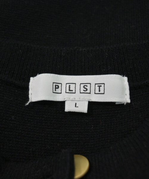 PLST（プラステ）カーディガン 黒 サイズ:L レディース/2200619595036