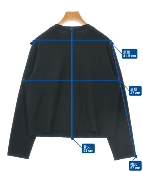 PLST（プラステ）カーディガン 黒 サイズ:L レディース/2200619595036