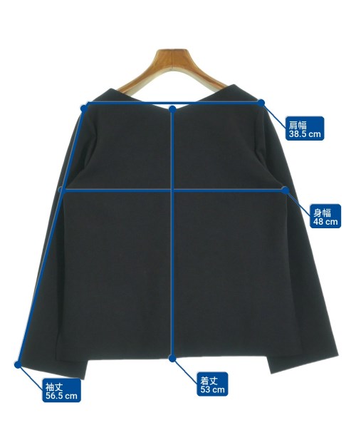 PLST（プラステ）ブラウス 紺 サイズ:L レディース/2200618248025