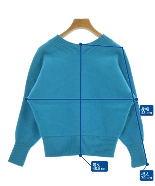 PLST（プラステ）ニット・セーター 青 サイズ:S レディース/2200631599098