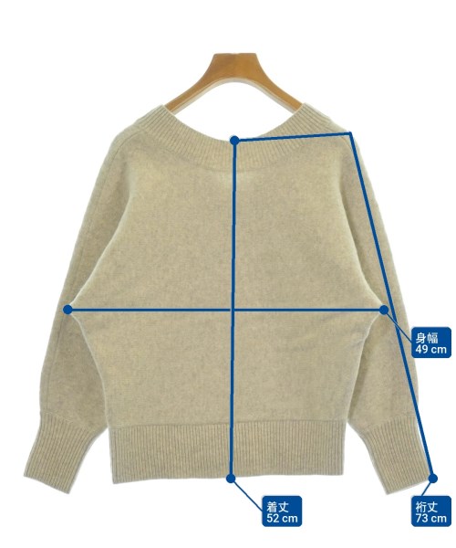 PLST（プラステ）ニット・セーター ベージュ サイズ:S レディース/2200631599104