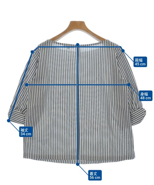 PLST（プラステ）ブラウス 黒 サイズ:M レディース/2200617638049