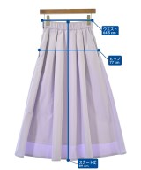 PLST（プラステ）ロング・マキシ丈スカート 紫 サイズ:S レディース/2200619187033