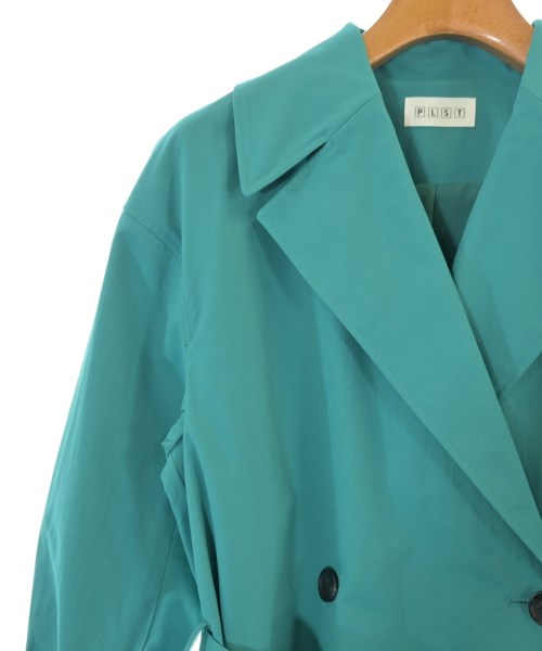 PLST（プラステ）トレンチコート 緑 サイズ:M レディース/2200619519070