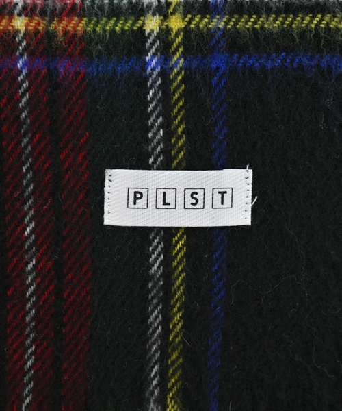 PLST（プラステ）マフラー 黒 サイズ:- レディース/2200606711654