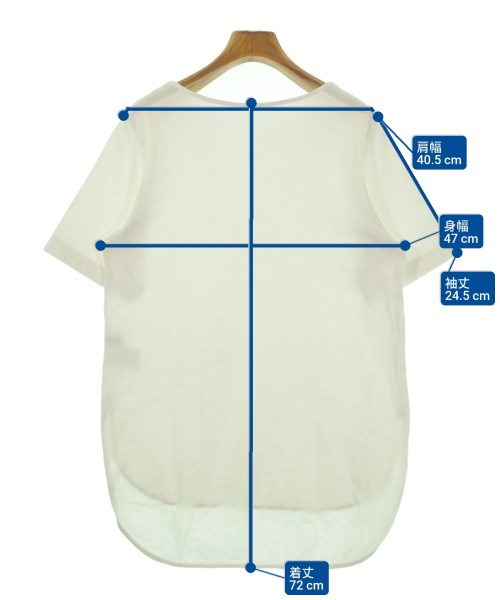 PLST（プラステ）Tシャツ・カットソー 白 サイズ:M レディース/2200608431031