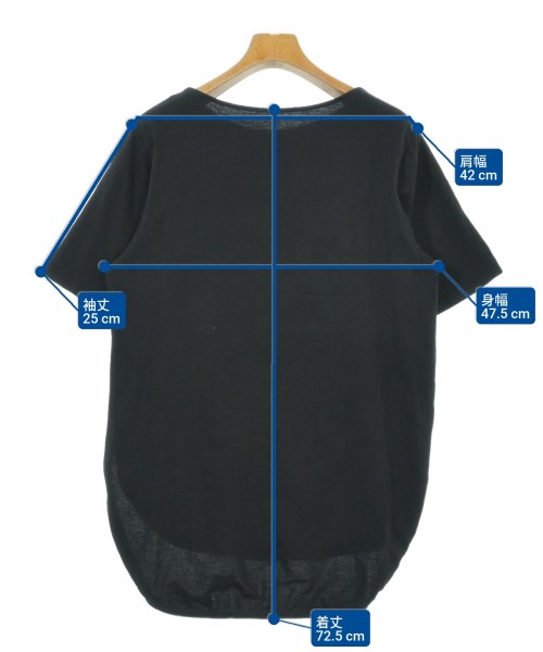 PLST（プラステ）Tシャツ・カットソー 黒 サイズ:F レディース/2200608431048