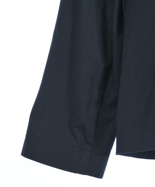 PLST（プラステ）ノーカラージャケット 紺 サイズ:S レディース/2200613670036