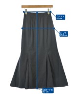 PLST（プラステ）ロング・マキシ丈スカート 黒 サイズ:XS レディース/2200614303025