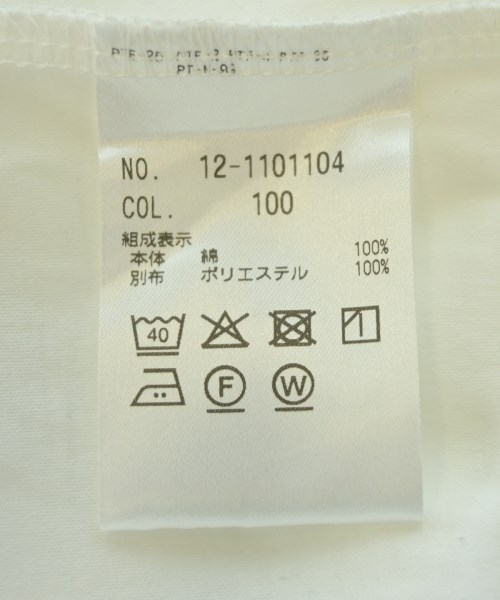 PLST（プラステ）Tシャツ・カットソー 白 サイズ:S レディース/2200614536164