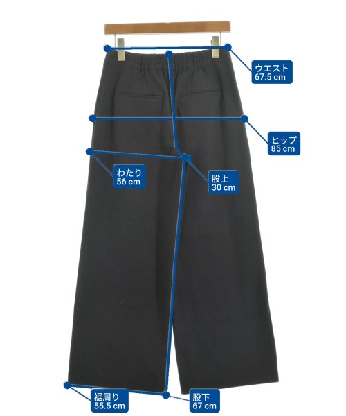 PLST（プラステ）スラックス 黒 サイズ:L レディース/2200618582037