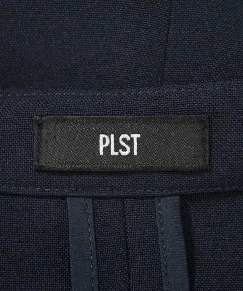 PLST（プラステ）ノーカラージャケット 紺 サイズ:S レディース/2200608690025