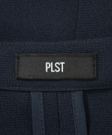 PLST（プラステ）ノーカラージャケット 紺 サイズ:S レディース/2200608690025