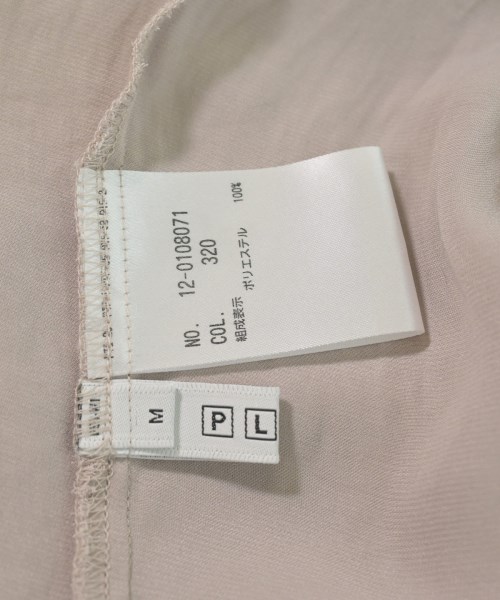 PLST（プラステ）ブラウス ベージュ サイズ:M レディース/2200619477073