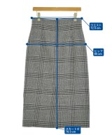 PLST（プラステ）ロング・マキシ丈スカート グレー サイズ:M レディース/2200669621013