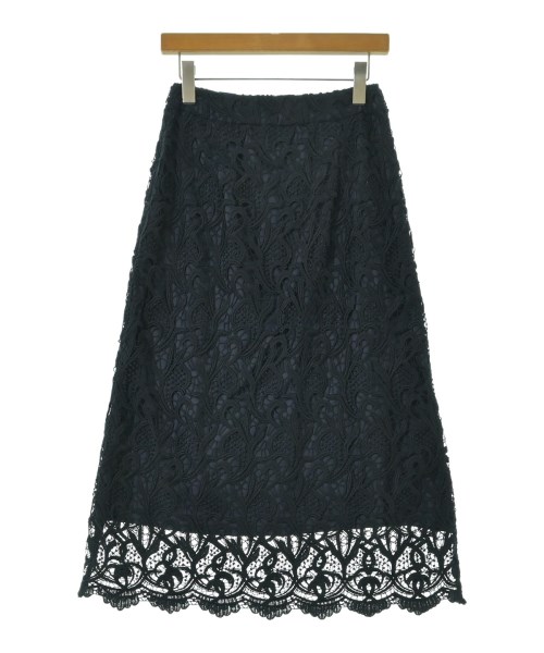 PLST（プラステ）ロング・マキシ丈スカート 紺 サイズ:M レディース/2200668516051