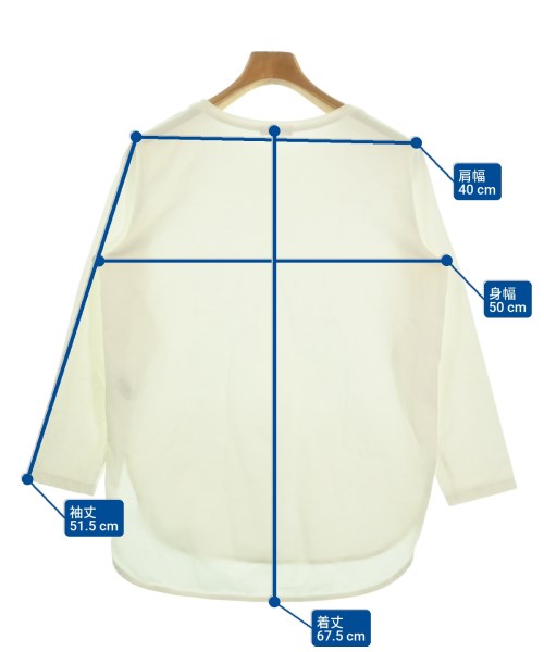 PLST（プラステ）Tシャツ・カットソー 白 サイズ:M レディース/2200673379054